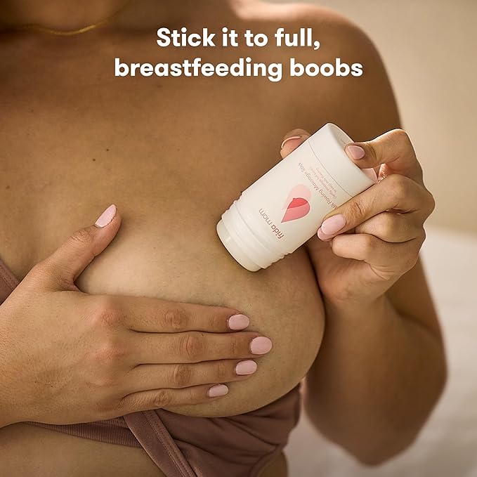 Frida Mom Milk Flowing Massage Stick for Breastfeeding and Nursing Moms, Infused with Chamomile + Aloe to Hydrate and Soothe