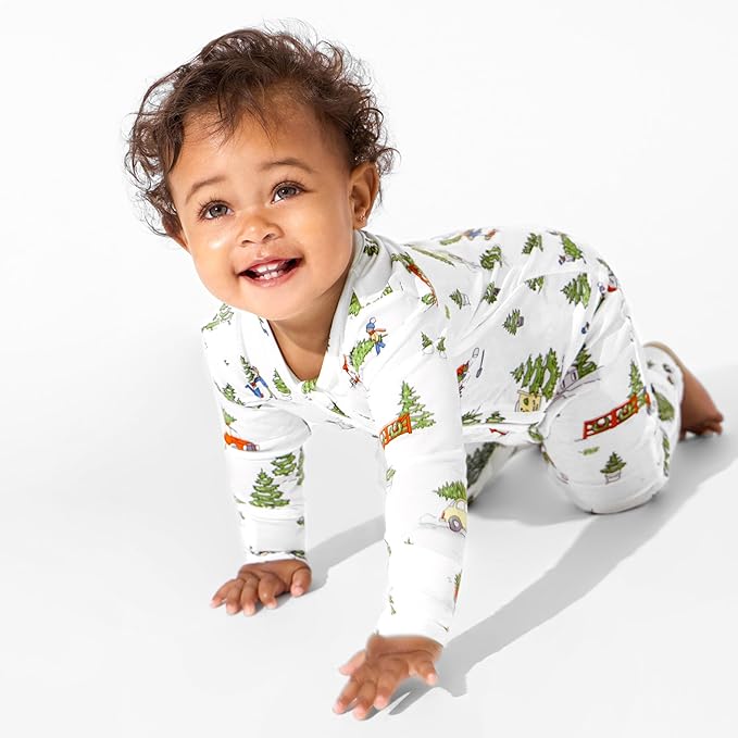 Bellabu Bear Convertible Footies for Baby Boys & Baby Girls, Family Matching Pajamas, Rayon from Bamboo