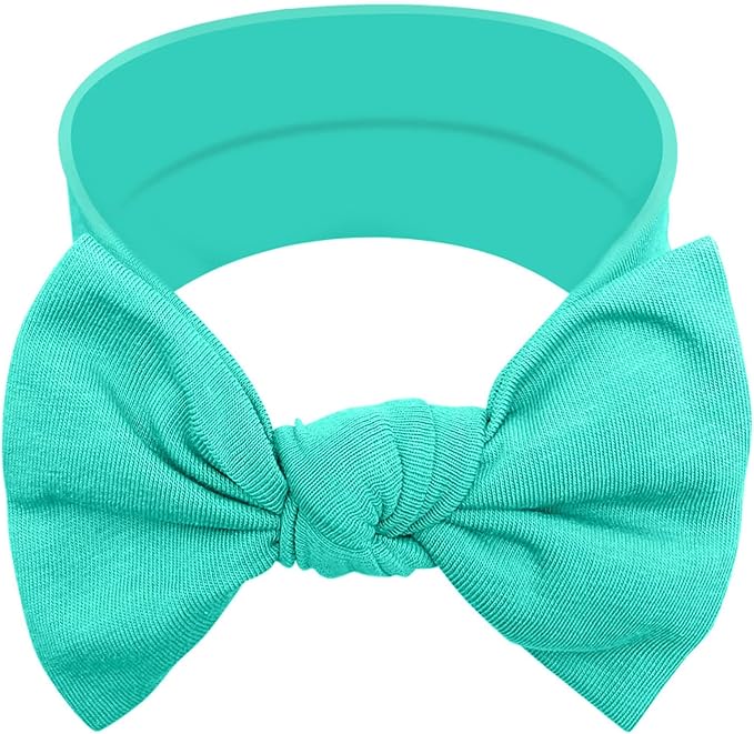 Baby Girl Headbands-Infant,Toddler Cotton Handmade Hairbands with Bows Child Hair Accessories
