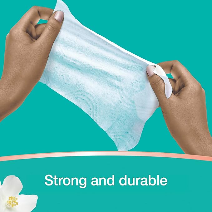 Pampers Wipes, Clean & Calm, Cotton Blossom Scent, 336 Wipes Total (6X Pop-Top Packs)
