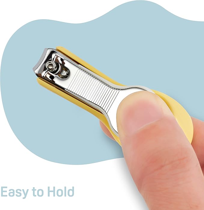 Pigeon Baby Nail Clipper with Splatter Proof Case for 9+ Months