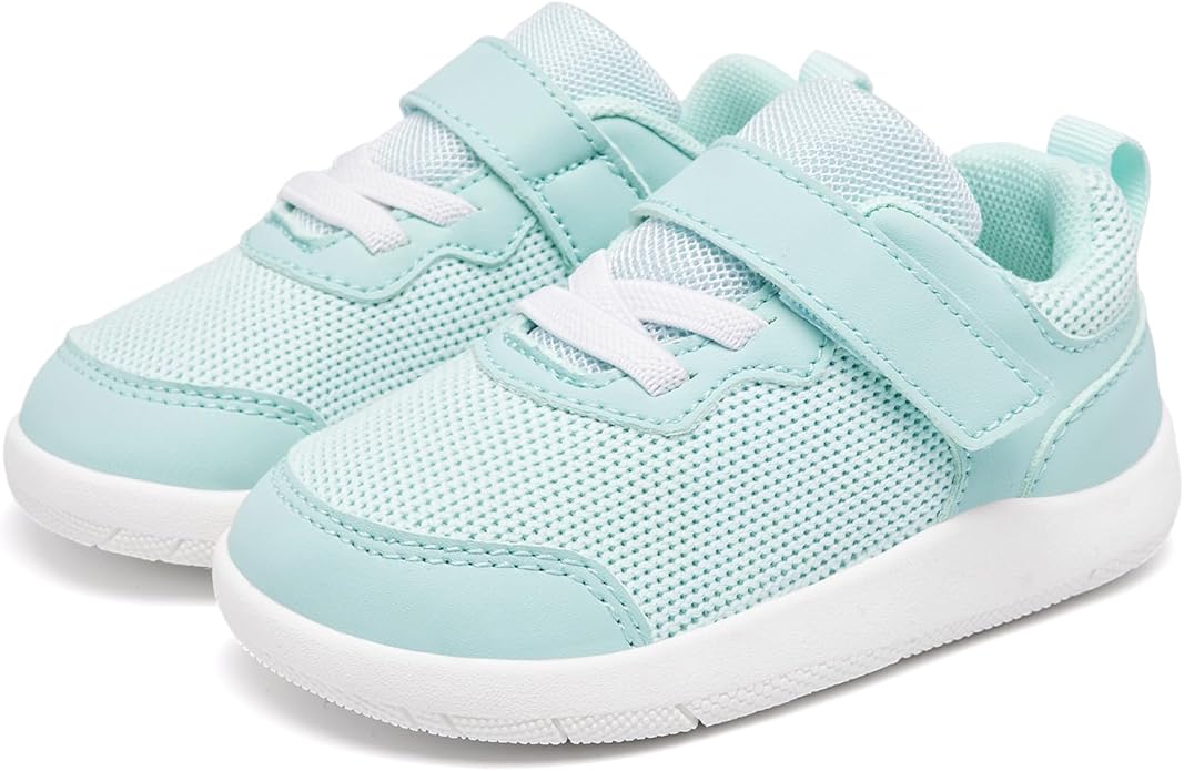 Wide Toe Box Toddler Shoes Baby First Walking Shoe Boys Girls Non-Slip Zero Drop Minimalist Tennis Sneakers