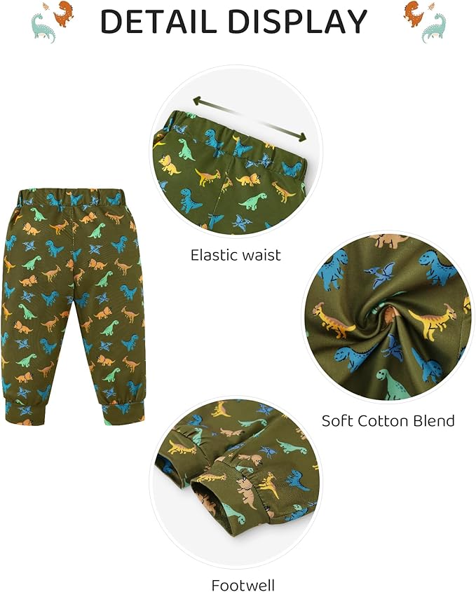 Newborn Boy Summer Outfits Animal Print Short Sleeve Romper with Hoodie & Pants Infant Clothing Set