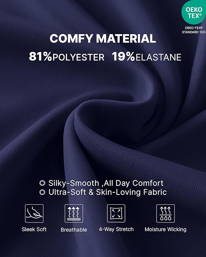 G4Free Maternity Pants Over The Belly Yoga Dress Work Pregnancy Pants Stretchy Lounge Wide Leg Trousers with Pockets