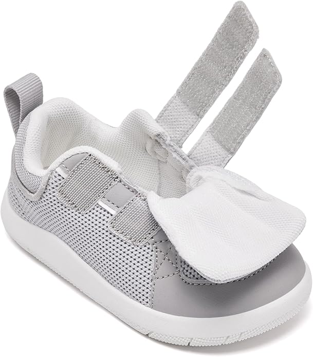 MORENDL Boys & Girls Walking Shoes 0-4 Years Baby Wide Toe Box Barefoot Shoes Toddler Sneakers