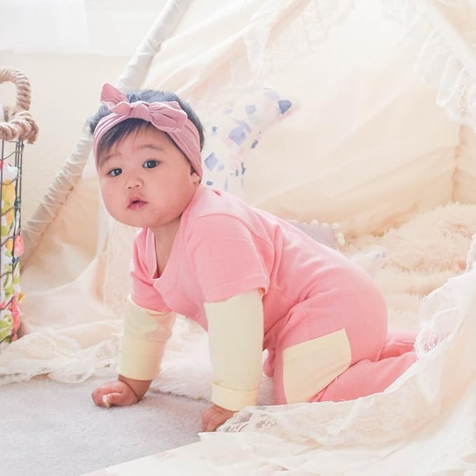 Babysoy Long Sleeve Baseball Style One Piece Coverall Romper