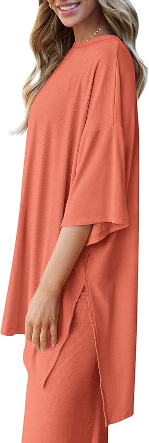 PRETTYGARDEN Two Piece Sets for Women Summer Fashion Lounge Matching Set 2026 Spring Travel Vacation Airport Outfits Clothing