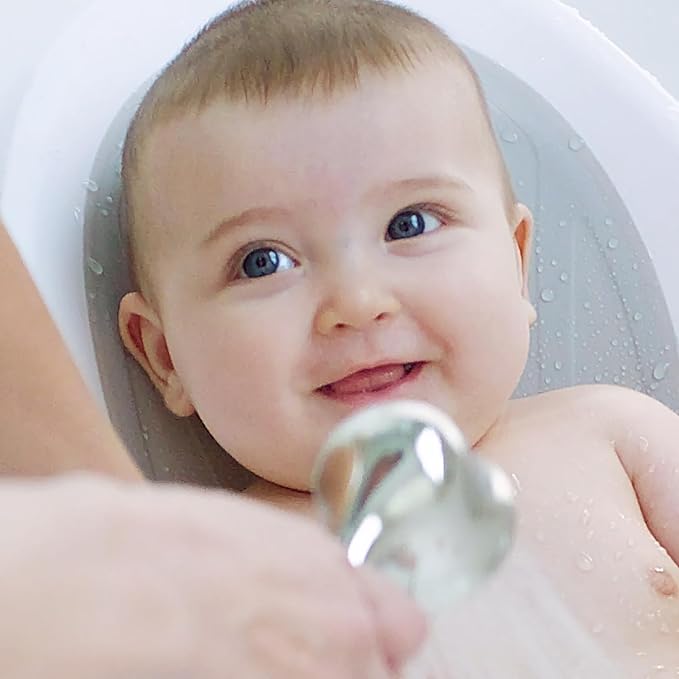 Ingenuity Easy Rinse Bather Baby Bath Seat, Non-Slip Soft Support, 0-6 Months, Up to 20 lbs