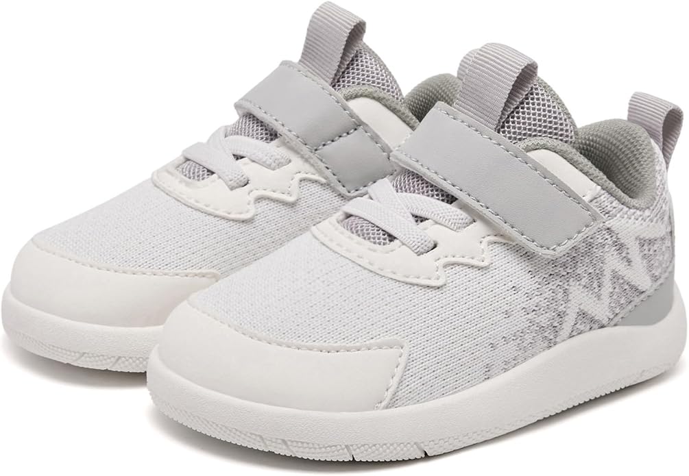 MORENDL Wide Toddler Shoes Baby Walking Shoes Boys & Girls Barefoot Sneakers Zero Drop Comfort Tennis Running Outdoor Activities