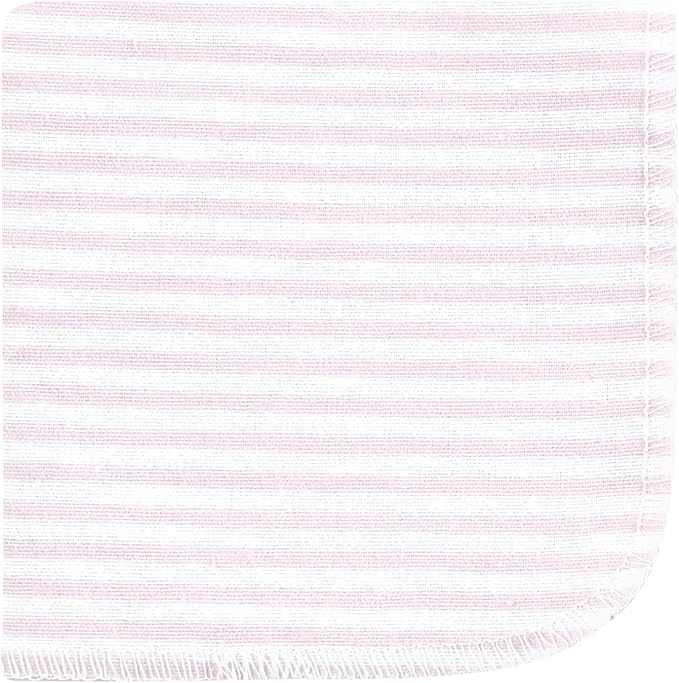 Hudson Baby Unisex Baby Flannel Cotton Washcloths, Lilac Elephants 12 Pack, One Size