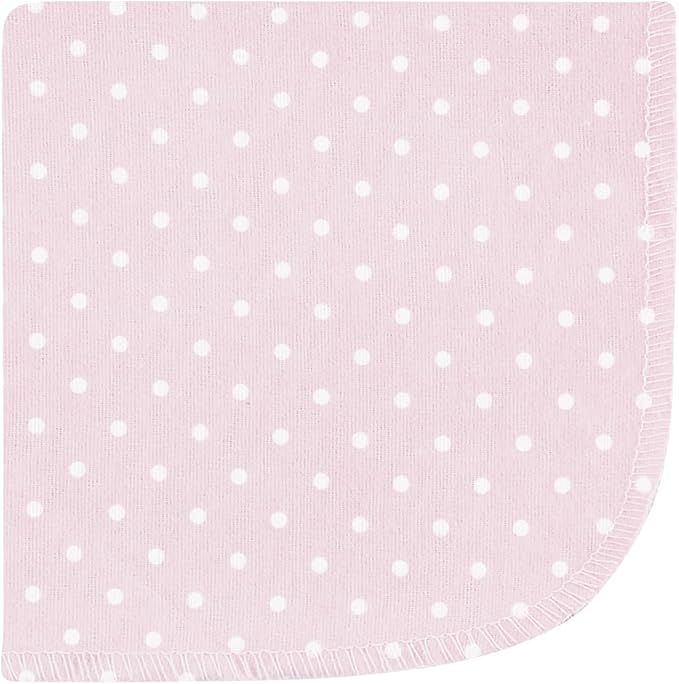 Hudson Baby Unisex Baby Flannel Cotton Washcloths, Vintage Blossom 10 Pack, One Size