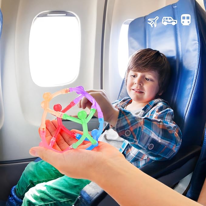 36Pcs Magnetic-People-Magnet-Men: Magnetic Travel Toys for Kids, Creative, Portable and Educational, Funny Magnets for Kids, Small Toys for Classroom Prizes, Easter Egg Stuffers, Office