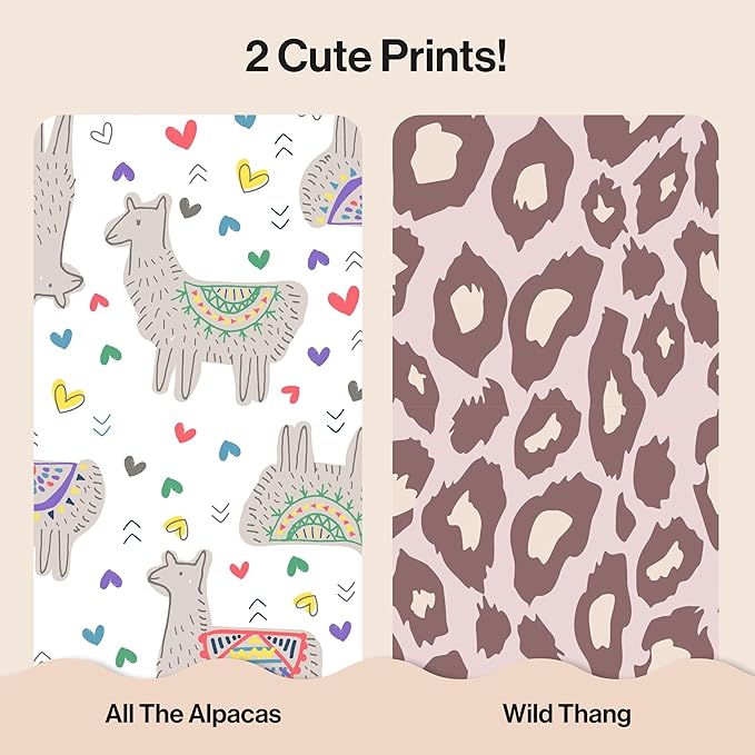 The Honest Company Comfort Dry Disposable Diapers for Sensitive Skin, Hypoallergenic, Fragrance-Free, Wild Thang + All The Alpacas, Club Box, Size 4 (22-37 lbs), 54 Count