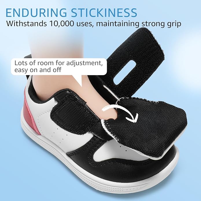 Toddler Wide Toe Box Barefoot Shoes Boys Girls Sneakers Zero Drop Kid Tennis Running Shoes Lightweight Non-Slip Comfortable Leather First Walking Shoe Outdoor Activities School