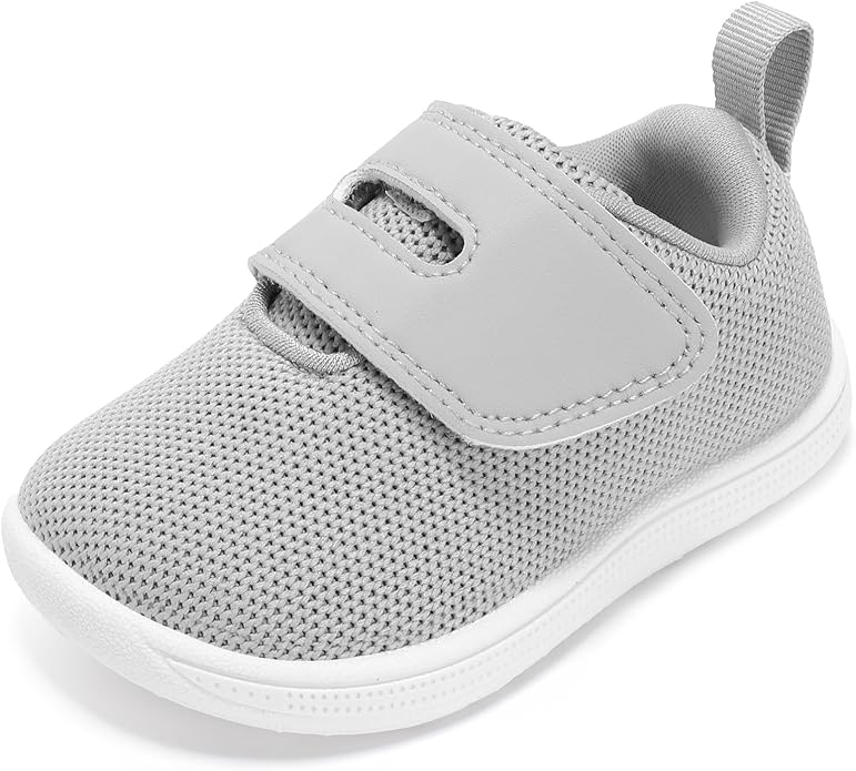 Baby Boy Girl Wide Toe Box Shoes Toddler Barefoot Shoe Non-Slip First Walking Infant Sneakers 6 9 12 18 24 Month