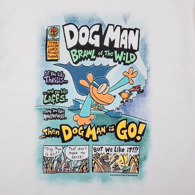 Dog Man Youth 3-Pack T-Shirts
