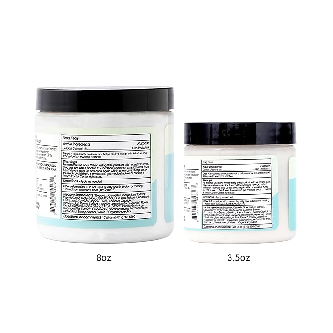 TUBBY TODD All Over Ointment - Baby Eczema Cream, Everyday Multi-Purpose Sensitive, Dry, Irritation Baby Skin Relief Cream, Steroid & Gluten Free, Fragrance Free, 3.5 oz & 8oz, 2 Pack