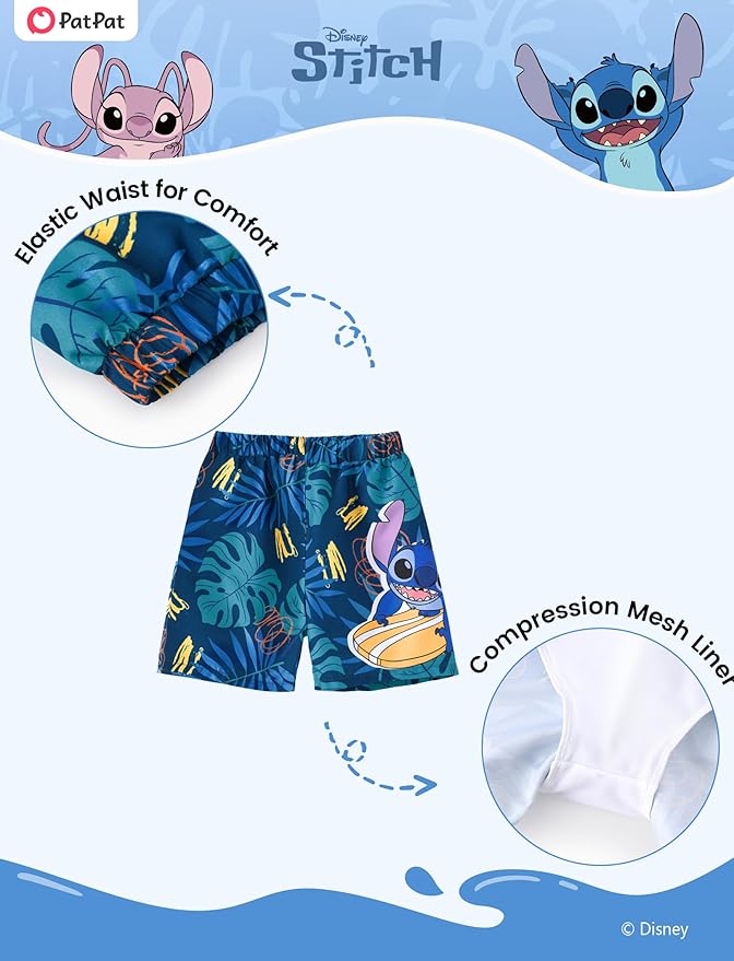 Disney Marvel Spiderman Cars Boy Swimsuit Rash Guard Shirts & Swim Trunk Boys Swim Set Mickey Summer Bathing Suit 2-13 Years