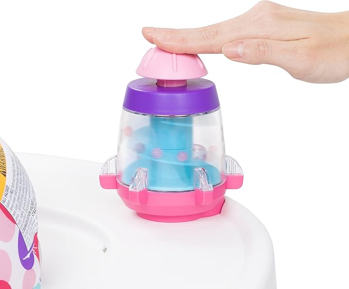 Smart Steps® 3-in-1 Bounce N' Play Activity Center Plus with STEM Learning Toys, Princess Pink