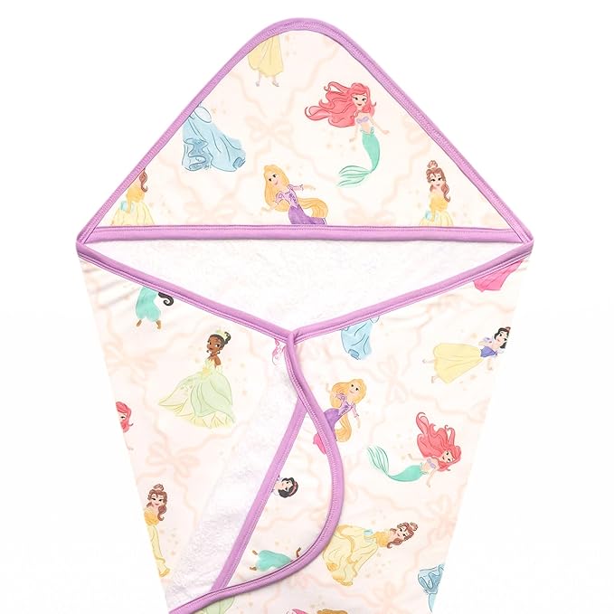 Copper Pearl Premium Knit Hooded Bath Towel Disney Princess