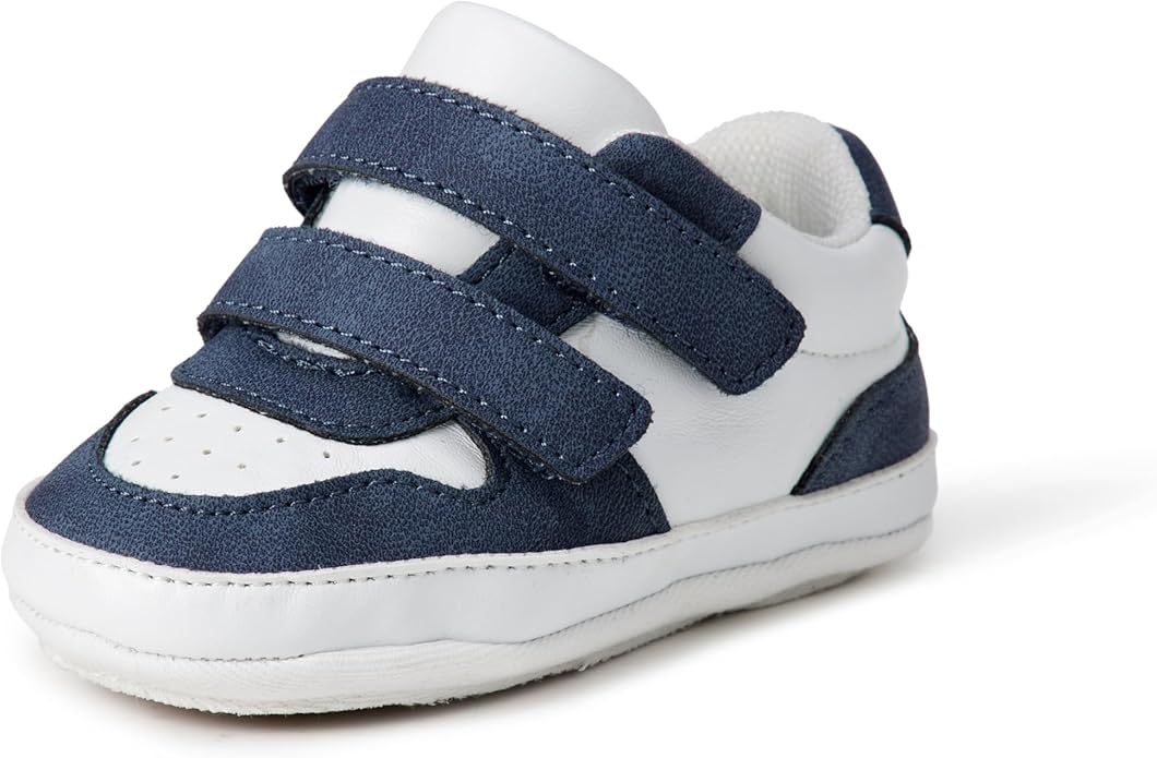 Amazon Essentials Unisex Babies' Hook & Loop Court Sneakers