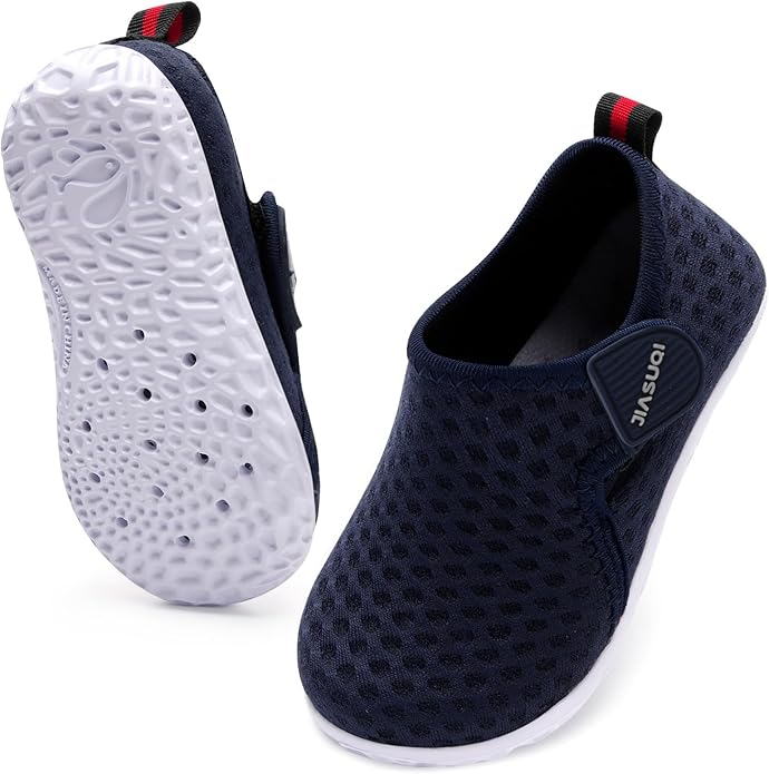 JIASUQI Baby Boys Girls Barefoot Swim Pool Water Shoes Beach Walking Sandals Athletic Sneakers