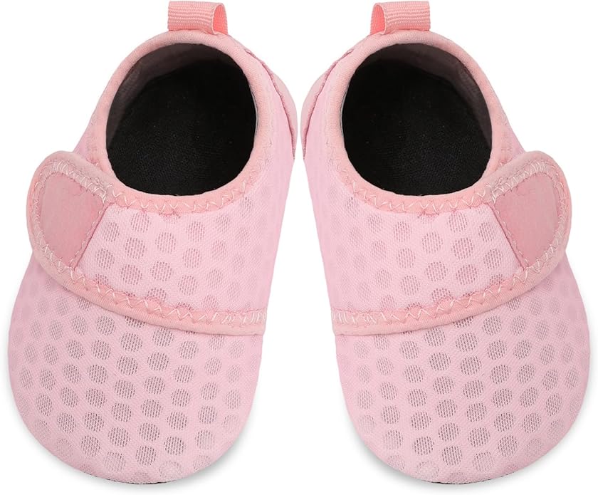 JIASUQI Baby Boys and Girls Barefoot Swim Water Skin Shoes Aqua Socks for Beach Swim Pool