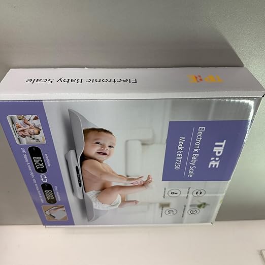 Baby Weight Scale, Infant Scale with Detachable Tray, Pet Scale for Cat Dog, Multiple Weighing Scale for Toddler, Children, Pet and Adult Auto-Rotation LED Screen, Up to 400lb/180kg