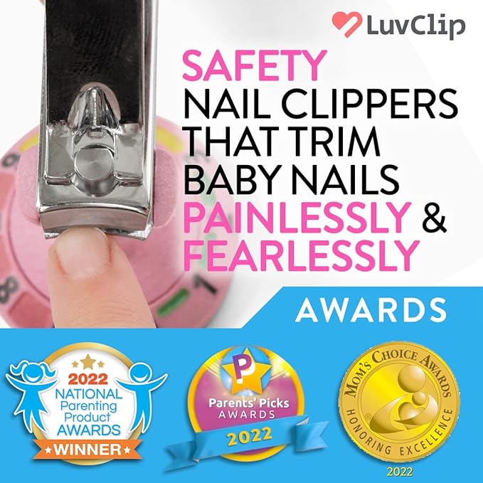 Adjustable Baby Nail Clipper Toddler Nail Cutter Fingernail Clippers for Kids Babies Infant Newborn Essentials Registry for Baby Must Have Baby Items New Born Care Products Girl or Boy [Color]