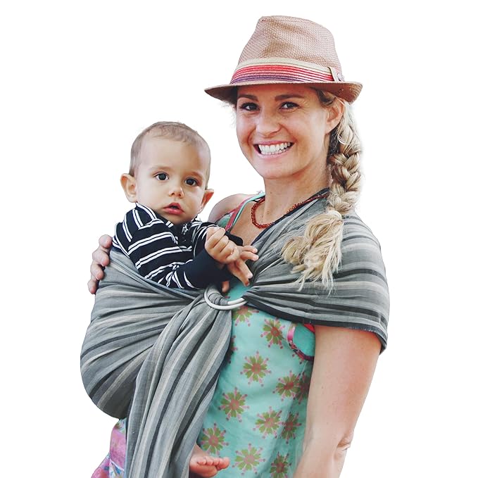 Hip Baby Wrap - Baby Wraps Carrier for Infants and Toddlers - Soft, Durable Cotton Toddler Sling Carrier for Babies 8-35 lbs - Comfortable, Versatile for Nursing, Baby Shower Gifts - Rocky Mountain