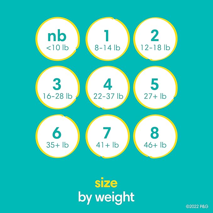 Pampers Swaddlers Diapers, Size 3 (13-26 lbs), 78 Count, Absorbent, Keeps Baby Dry and Comfortable, Skin Safe Disposable Baby Diaper