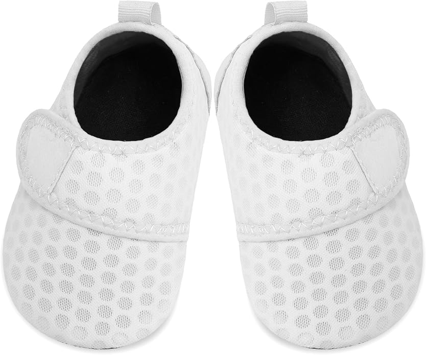 JIASUQI Baby Boys and Girls Barefoot Swim Water Skin Shoes Aqua Socks for Beach Swim Pool
