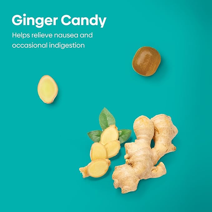 UpSpring Stomach Settle Drops for Occasional Nausea Relief/Upset Stomach with Ginger, Lemon, Spearmint, and B6. Mint Flavor Drops, 28 Ct(Packaging May Vary) (Pack of 2)