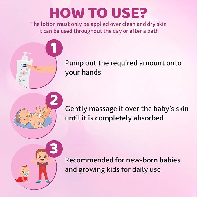 Chicco Baby Moment Body Lotion Size 200 Ml.
