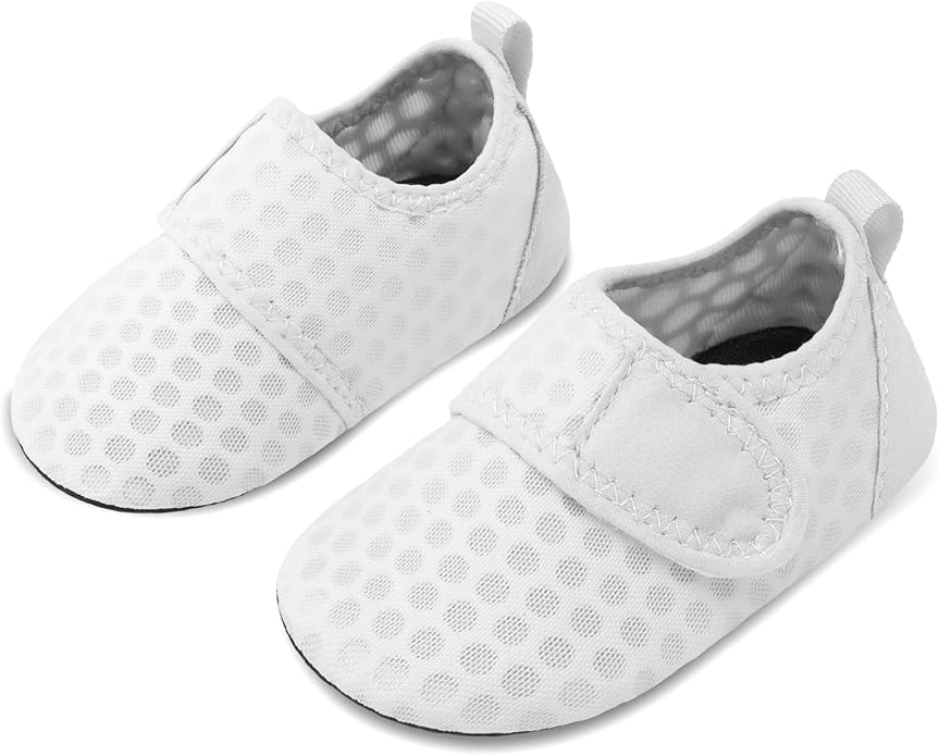 JIASUQI Baby Boys and Girls Barefoot Swim Water Skin Shoes Aqua Socks for Beach Swim Pool