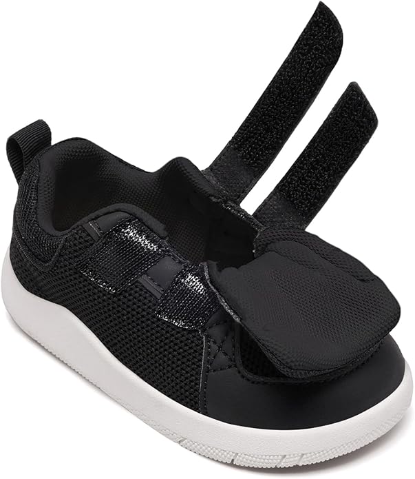 MORENDL Boys & Girls Walking Shoes 0-4 Years Baby Wide Toe Box Barefoot Shoes Toddler Sneakers