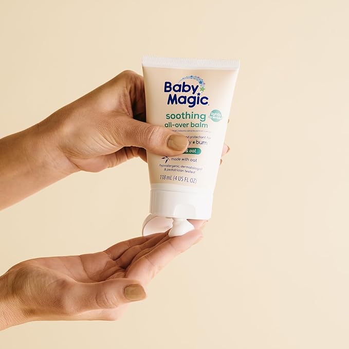 Baby Magic Soothing All-Over Balm, Vanilla & Oat, Hypoallergenic, 4 oz