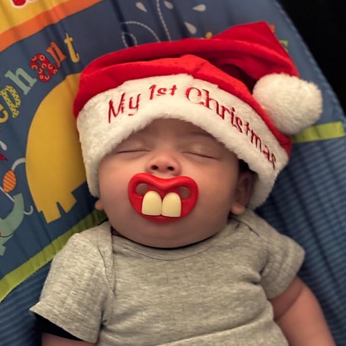 Mustache Newborn Pcifiers for 0-6 Months,Funny Pacifiers for Babies, Mustache Pacifier,Teeth Binky,Gift Pacifiers for Boys and Girls (Colors-05)