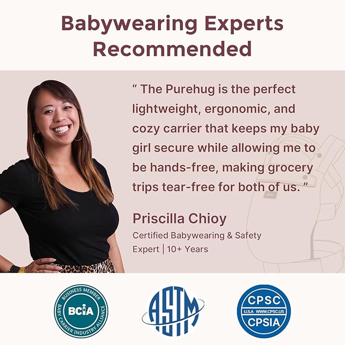 Momcozy Baby Carrier - Ergonomic, Cozy and Lightweight Carrier for 7-45lbs, Effortless to Put On, Ideal for Hands-Free Parenting, Enhanced Lumbar Support, Starry Night