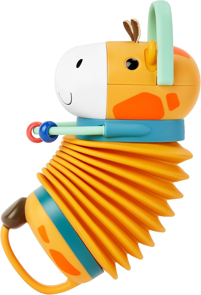 Skip Hop Accordion Musical Baby Toy, Jungle Beats Giraffe, Age 6m+