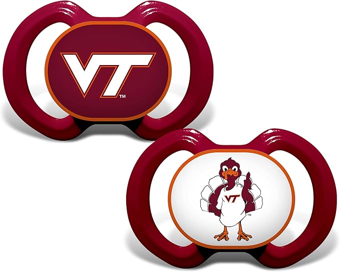 Baby Fanatic NCAA Baby Pacifiers