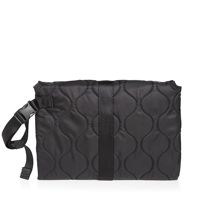 shortyLOVE Biz – Quilted Portable Diaper Changing Pad with Storage & Stroller Strap