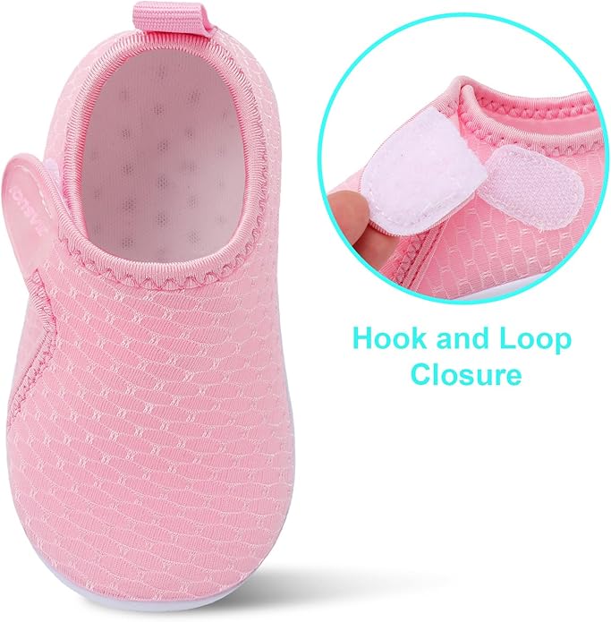 JIASUQI Baby Boys Girls Barefoot Swim Pool Water Shoes Beach Walking Sandals Athletic Sneakers