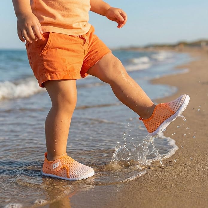 JOINFREE Baby Toddler Water Shoes Boys Girls Sandals Barefoot Kids Breathable Sneakers Shoes for Walking Running