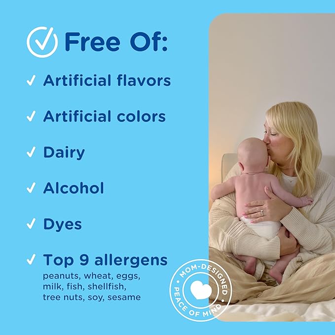 Mommy's Bliss Baby Multivitamin + Iron, Daily Essential Baby Vitamins for Immune Support, Healthy Growth & Bone Development, Age 2 Months+, 30 ml