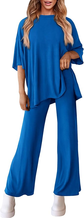 PRETTYGARDEN Two Piece Sets for Women Summer Fashion Lounge Matching Set 2026 Spring Travel Vacation Airport Outfits Clothing