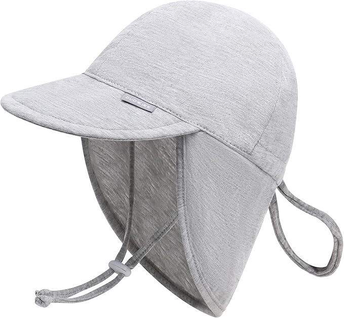 Duoyeree UPF 50+ Baby Sun Hat with Ear and Neck Protection - Toddler Beach Hat for Boys & Girls - Ideal for Summer Fun
