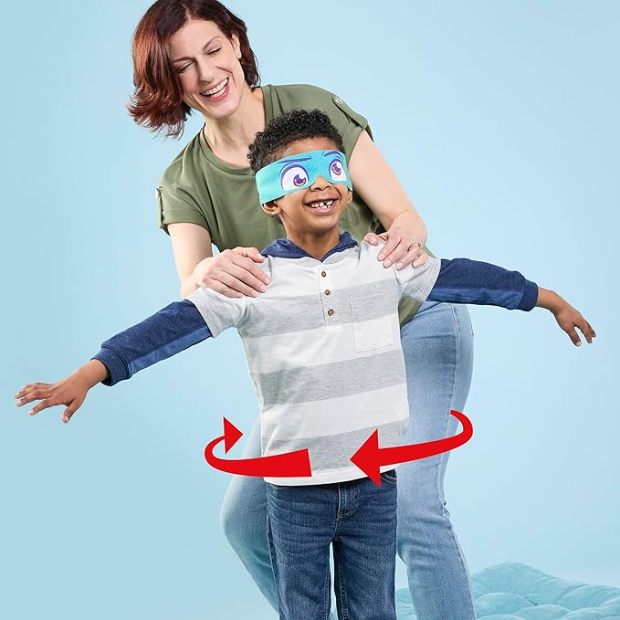 Hasbro Gaming Don't Step in It! Preschool Game I Blindfolded, Poop Party Game | Spinner with 8 Fun Animal Moves | Ages 4+| 1+ Players I Funny Kids Board Games