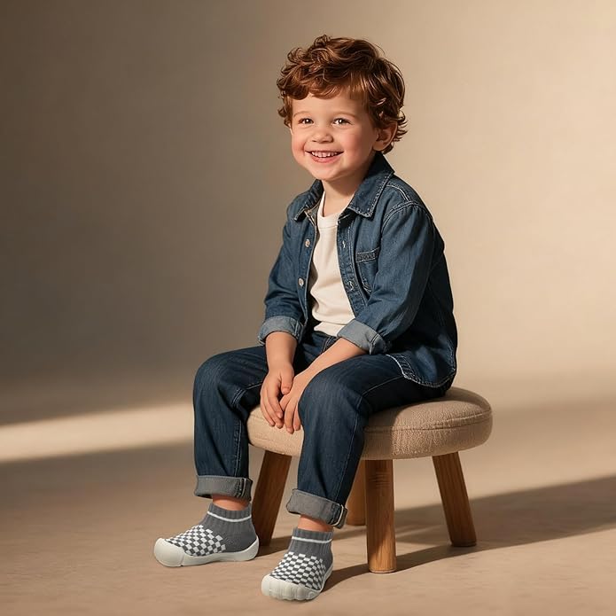 Baby Sock Shoes Breathable First Walking Shoes for Baby Girl Boy 6-24 Months Ultra-Light Infant Slippers Toddler Sneakers