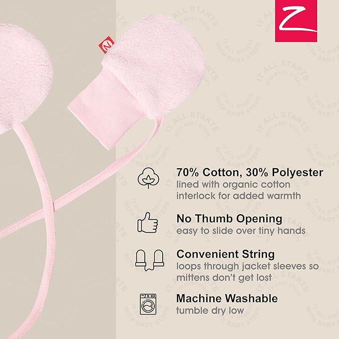 Zutano baby-boys Fleece Mittens